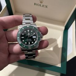 Rolex Hulk Submariner brand new Stickered And barcode