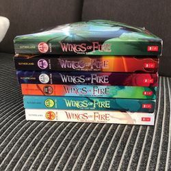 Wings OF Fire Books 1 - 6
