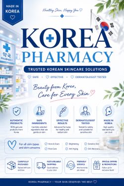 Korea pharmacy skincare