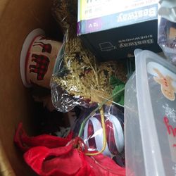 Christmas Decorations And Crafting Supplies