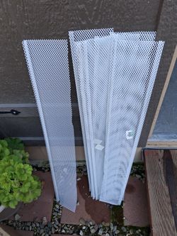 8 Rain Gutter Leaf Guards ,3ft Long .NEW.