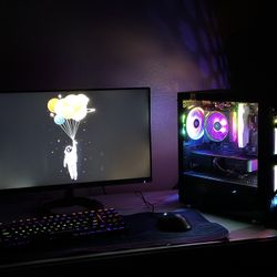 Gaming Pc / setup With Monitor