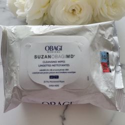New  OBAGI Medical Pre-Moistened Textured Cleansing Wipes 25 Ct Exp 8/26 MSRP $29.