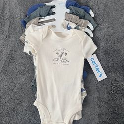 Carter’s Baby Boy Onesies