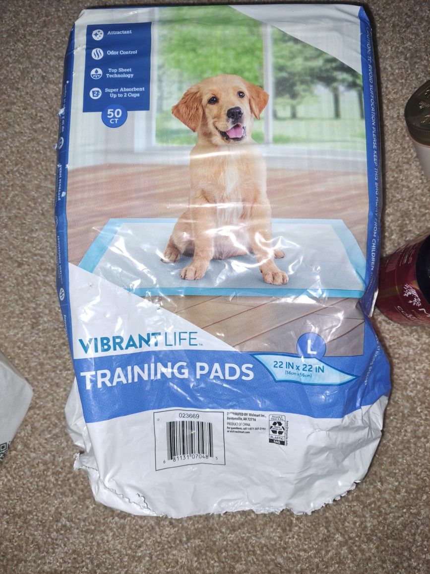 Training Puppy Pads Large 22inx22in