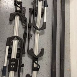 Yakima Roof Rack + Thule UpRide Bike Rack – Complete Set – $800 