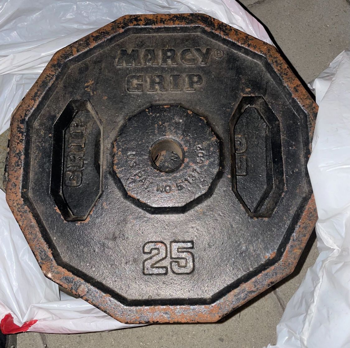 25 Lbs Gympak Weight Plate 