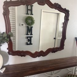 Antique mirror