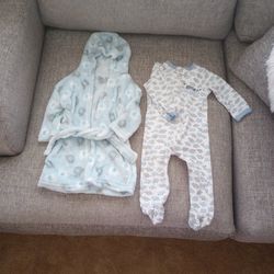 Robe And Pajama Set