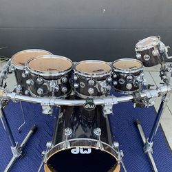 DW Collectors Exotic 6pc Drum Set 18-14-12-10-8-6”