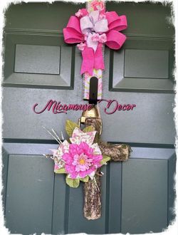 Rustic Cross Wreath