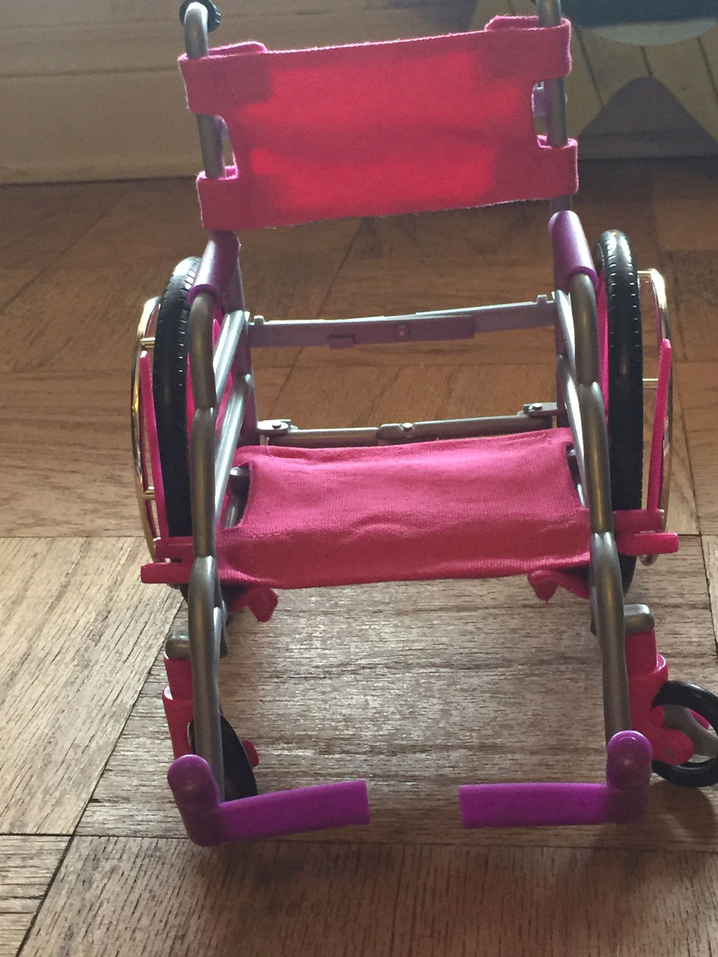 American girl doll wheel chair set