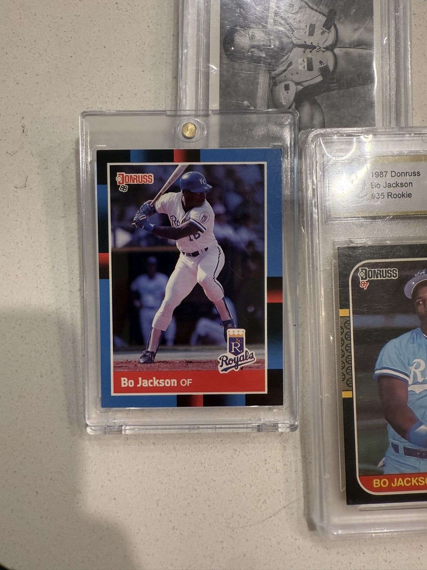 Bo Jackson Collectors Baseball Cards