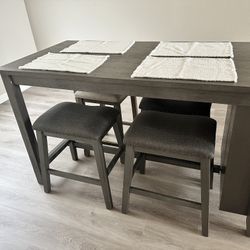 Dining Table And Stools