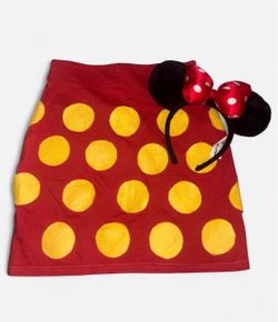Minnie Mouse homemade costume