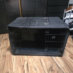 Dog Crate w/ Cover
