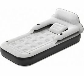 Pursuefree Twin Airbed with Backrest