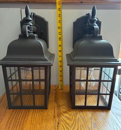 Outdoor wall lights