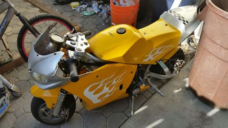 Gas motorcycle