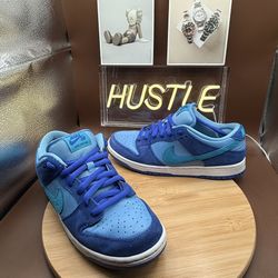 Nike Dunk Low Pro SB Fruity Pack Blue Raspberry Men’s Sz 9