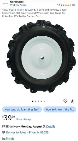 Tiller tire