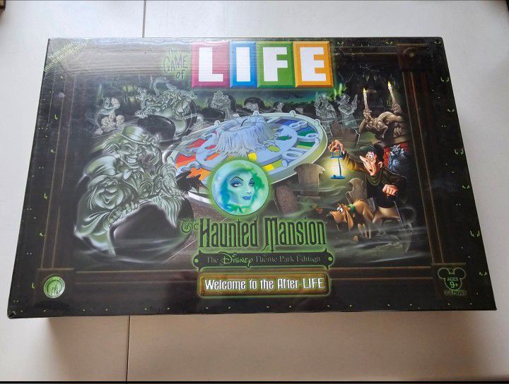 Brand New Board Game LIFE - Disney Haunted Mansion Edition 
