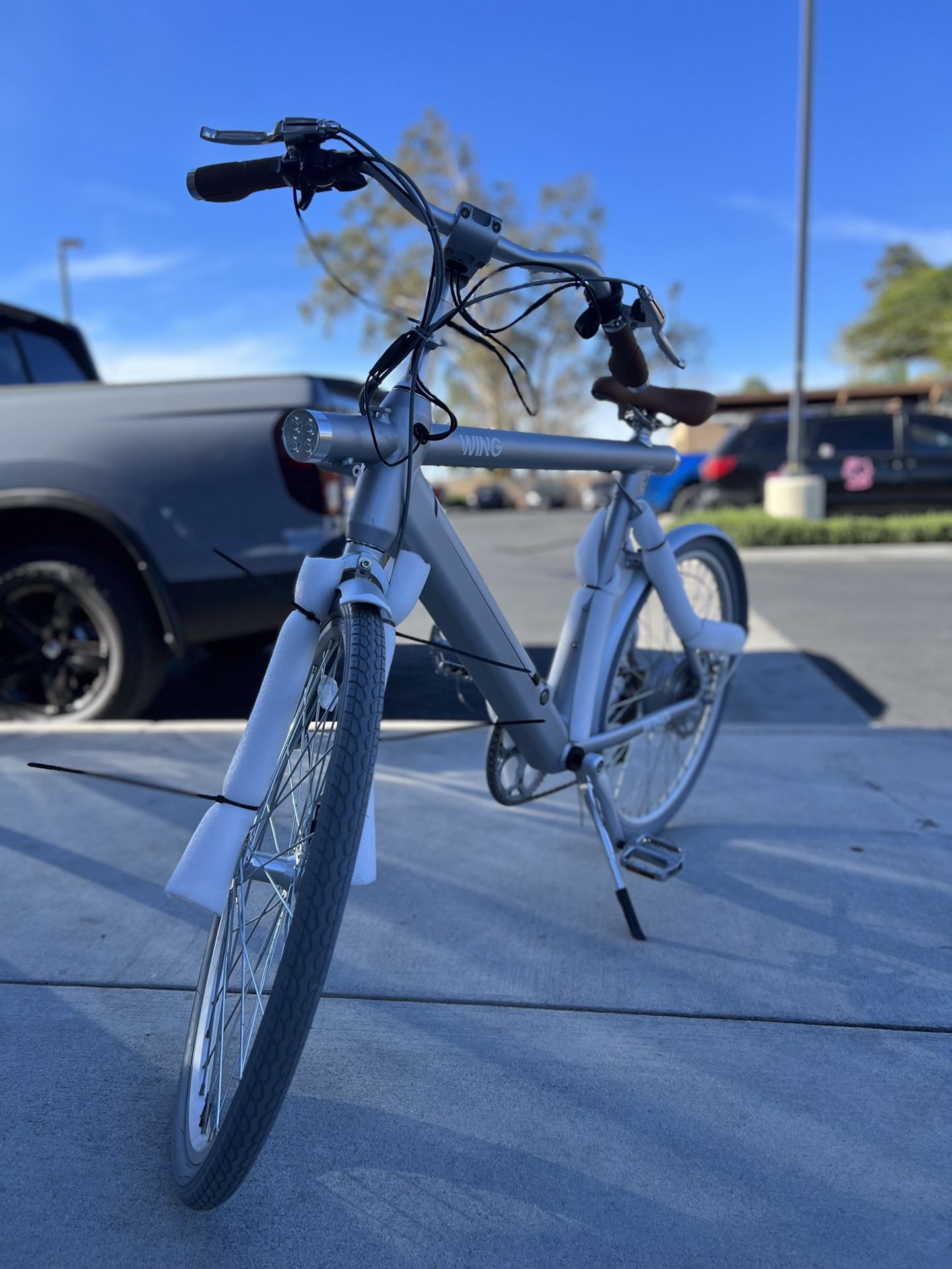 Wing Electric Bike Silver/Brown | Read Description ππ»