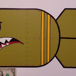 Hand Painted Garage Man Cave Wall Art