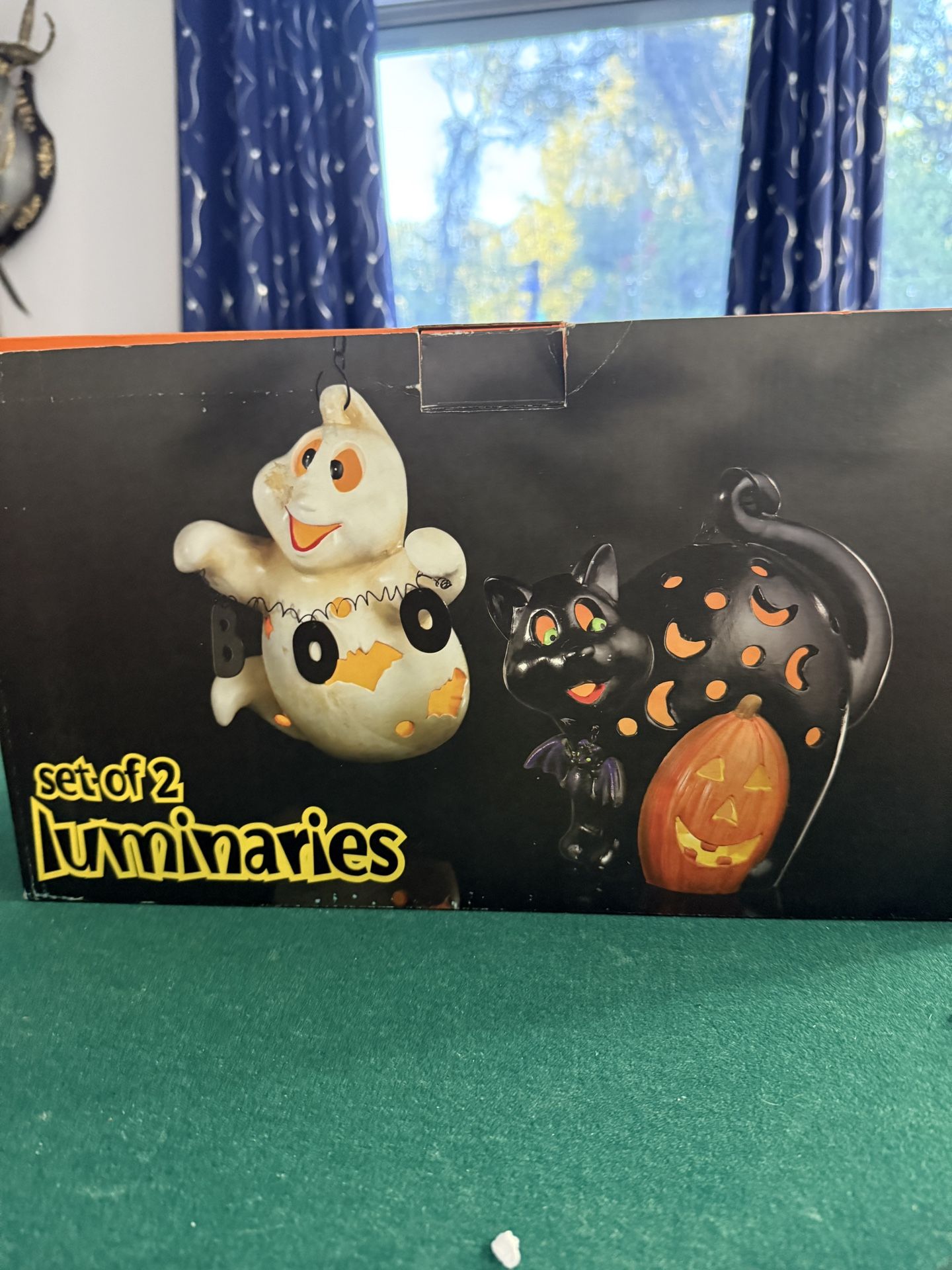 Halloween Candle Illuminated 