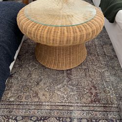 Beautiful Wicker Coffee Table