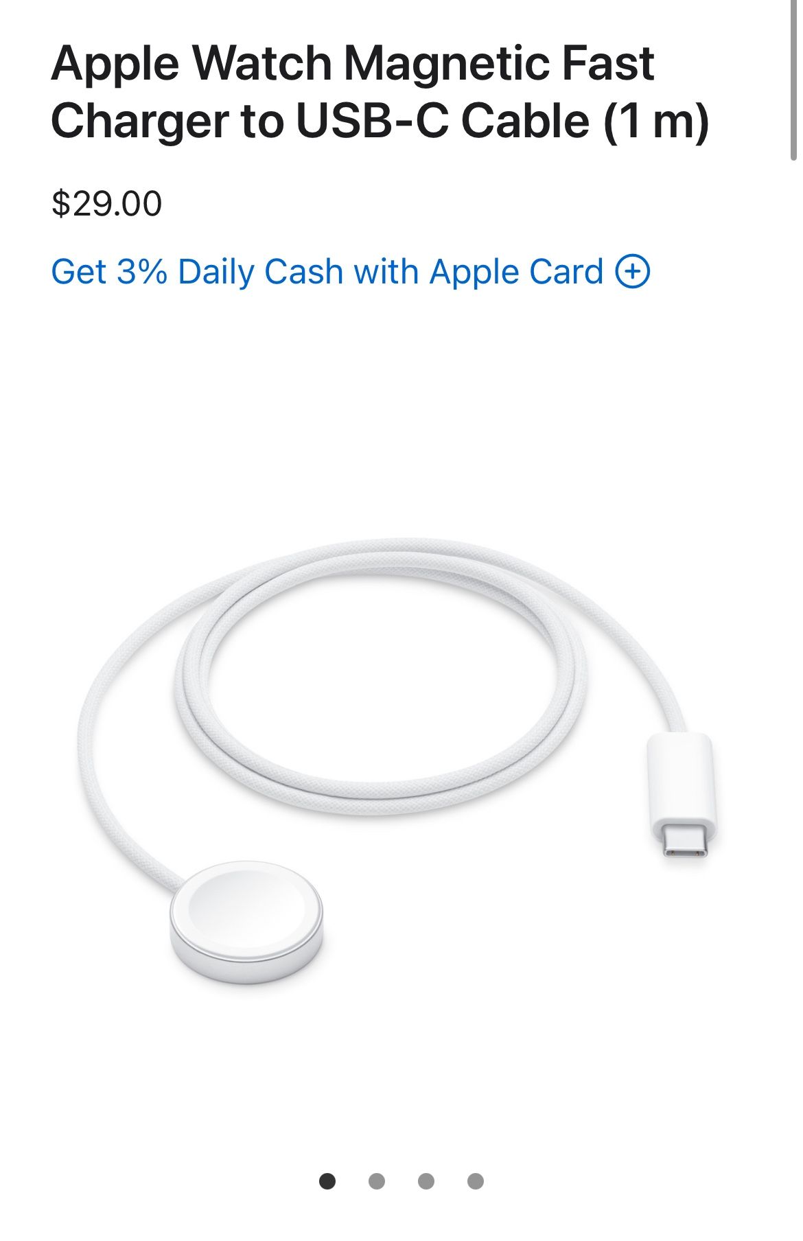 Brand New Apple Watch Charger (Apple brand) 