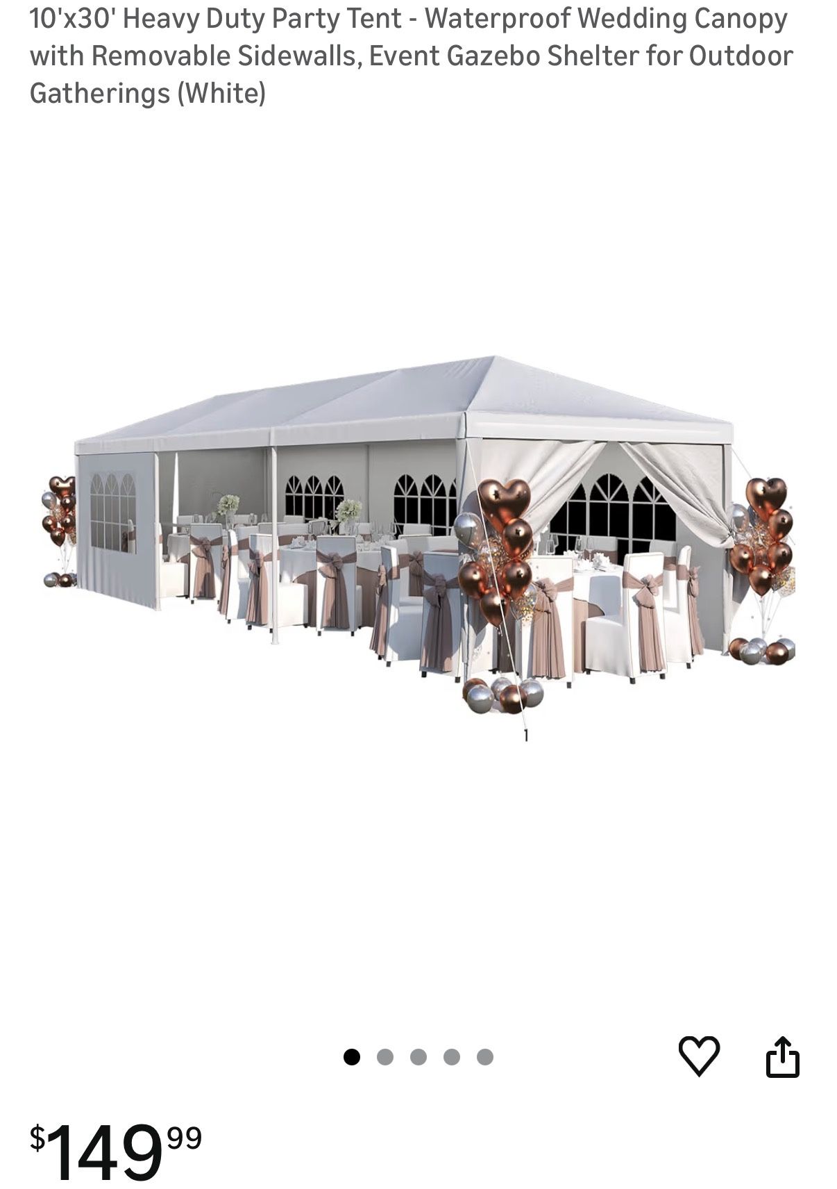 Heavy Duty Party Tent