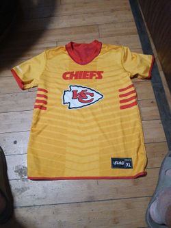 Kansas City Chiefs NFL Flag Reversible Jersey Youth XL