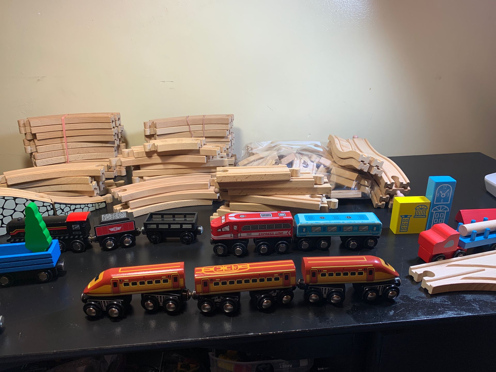 Wooden Train set