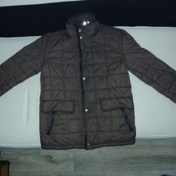 Mens Cole Haan Small Brown Jacket
