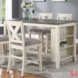 Counter Height Dining Table Set
