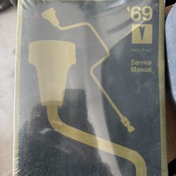 Manuals For 69’ Firebird 