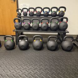 9lbs (4kg) Powder Coat Kettlebell
