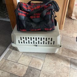 Hard And Soft Case Animal Carrier
