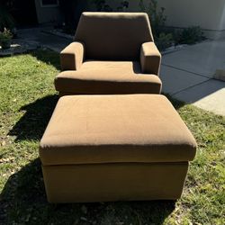 Sofa Chair With Ottoman 