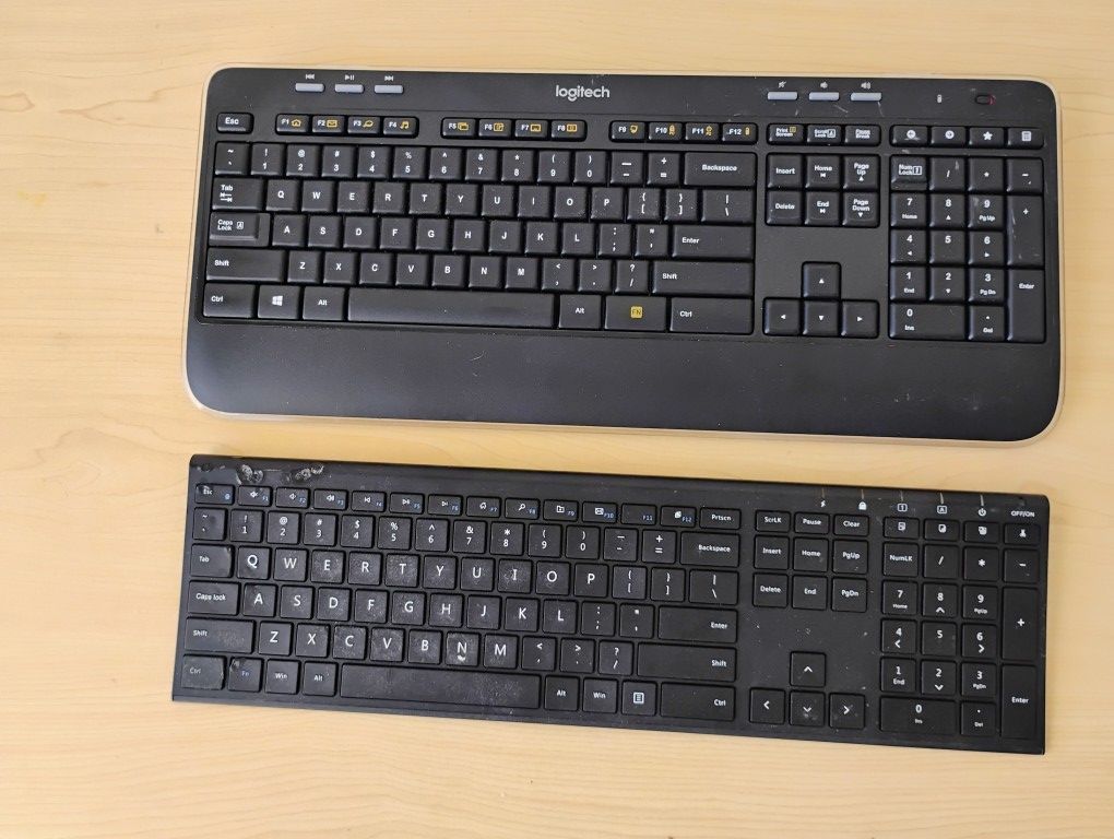 Two Wireless Keyboards No Receiver
