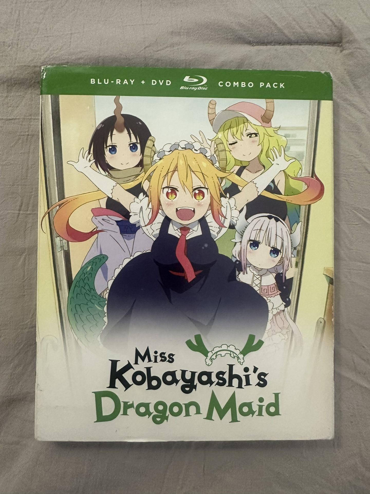 Miss Kobayashi's Dragon Maid The Complete Series - Blu Ray + DVD - New & Sealed
