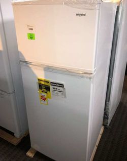 Brand New Whirlpool Top Freezer Refrigerator (Model:WRT316SFDW) Y6