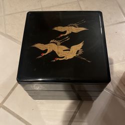 4 Pc Japanese Osechi Set