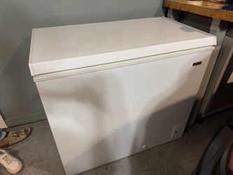 White Chest Freezer
