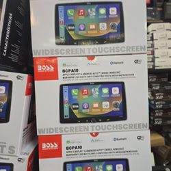 10" Boss Touchscreen Apple Carplay AndAndroidAuto Bluetooth