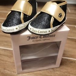 Juicy Couture Santa Cruz Baby Shoes Size 3(6-9 Months)
