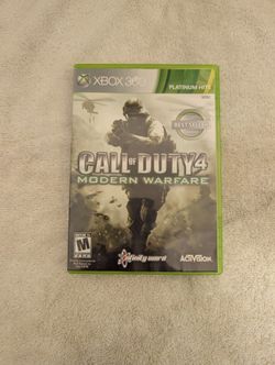 XBox 360 Call Of Duty 4 Modern Warfare