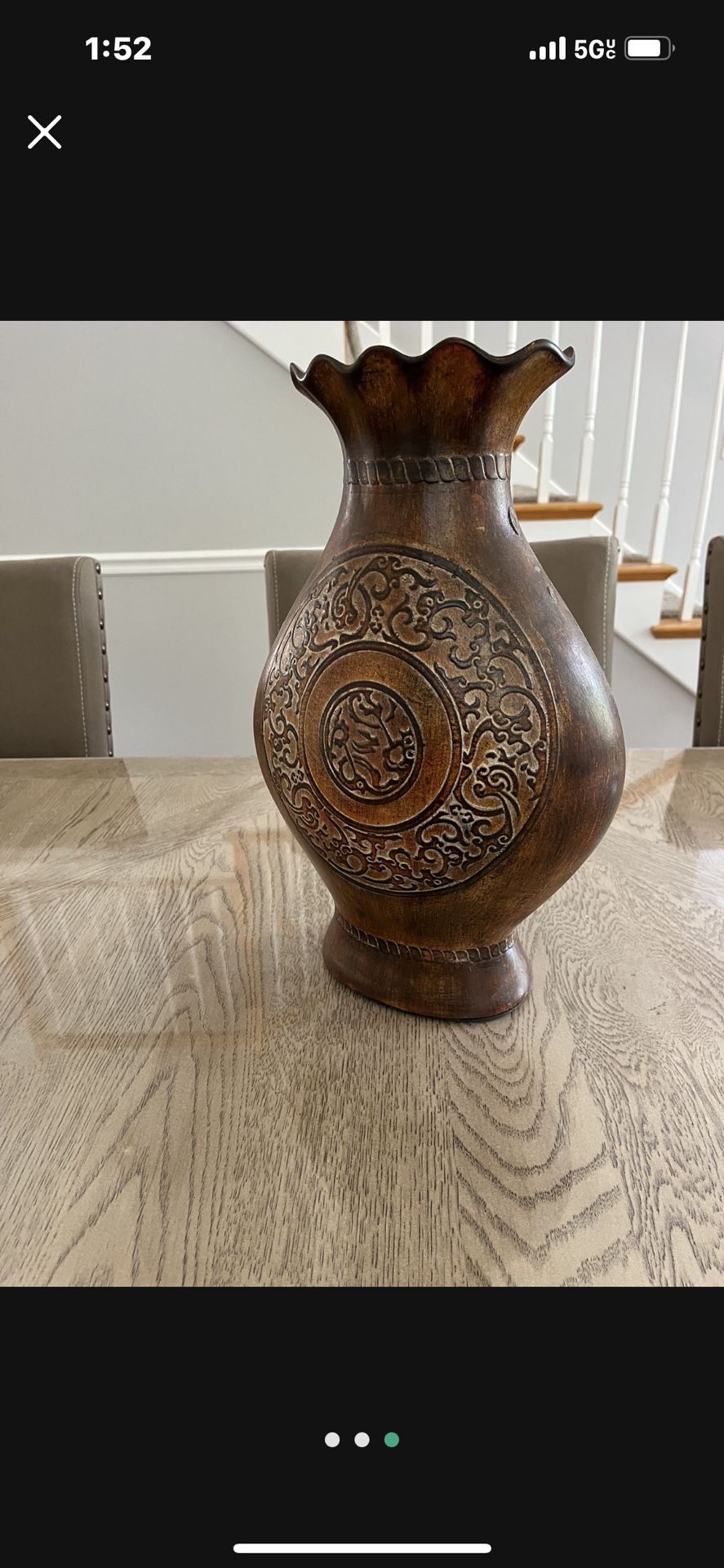 Metal Vase