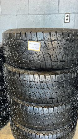 🛞SET OF 4 USED TIRES🛞 35x12.50R18 MILESTAR AT
